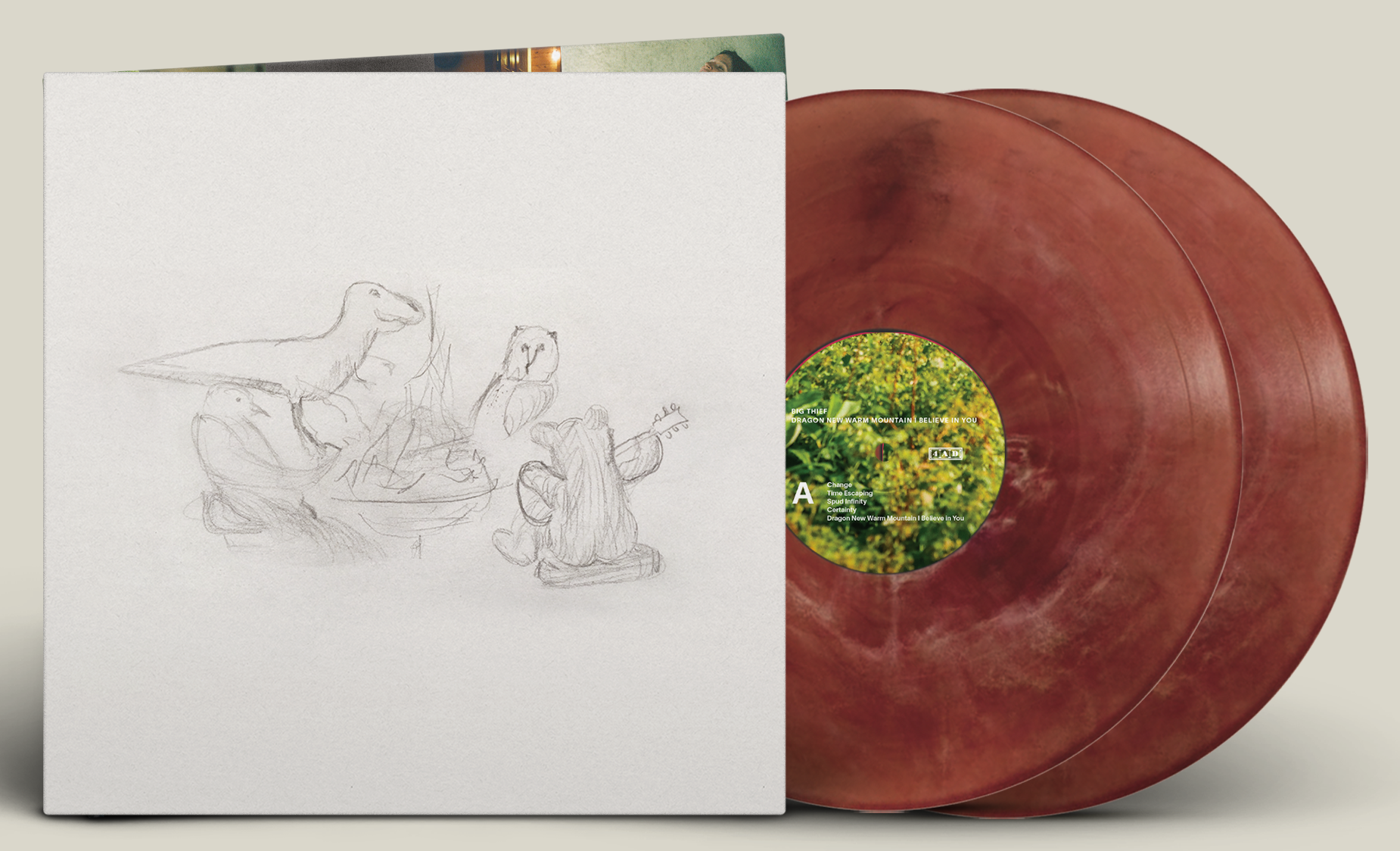 BIG THIEF 'DRAGON NEW WARM MOUNTAIN I BELIEVE IN YOU' 2LP - LTD. - ECO FRIENDLY VINYL