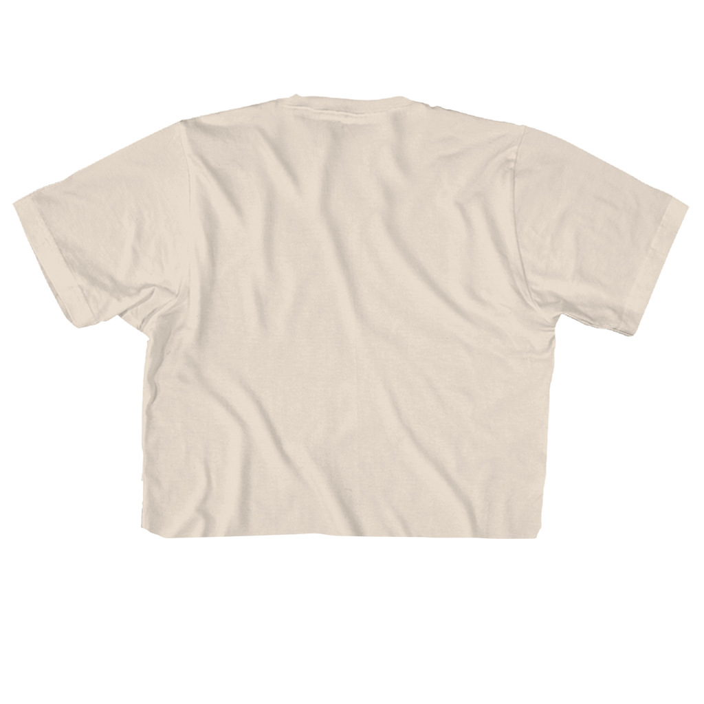 SPICE GIRLS GROUP PHOTO 21" CROPPED NATURAL T-SHIRT