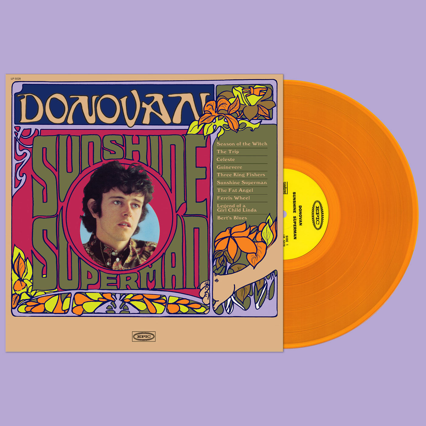 DONOVAN 'SUNSHINE SUPERMAN' LP - GOLD