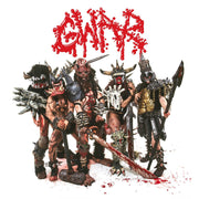 GWAR 'SCUMDOGS OF THE UNIVERSE'30TH ANNIVERARY LP - RED MARBLED