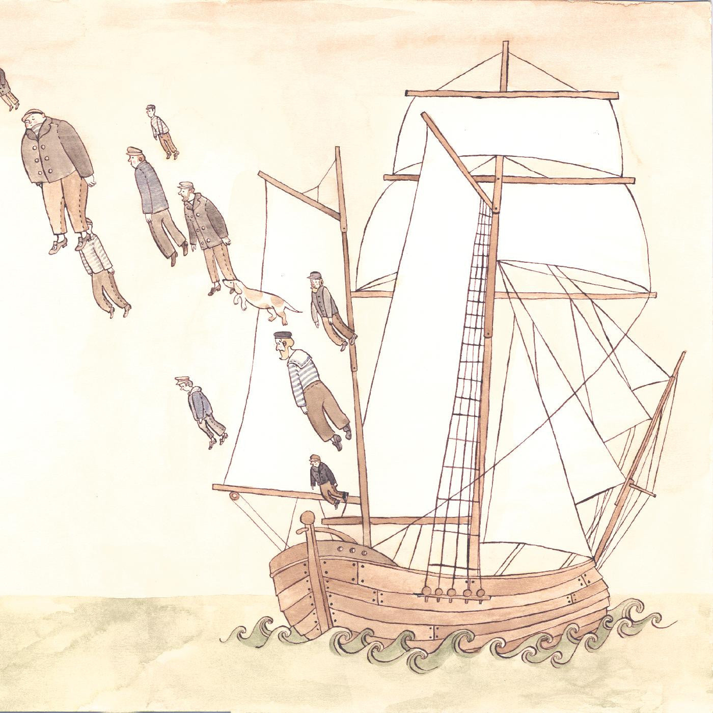 THE DECEMBERISTS 'CASTAWAYS AND CUTOUTS' LP