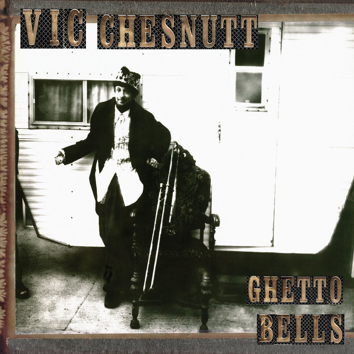 VIC CHESNUTT 'GHETTO BELLS' LP - BROWN/BLACK/SPLIT