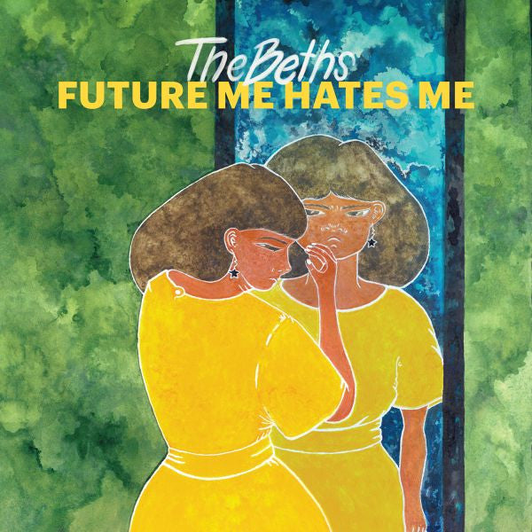 THE BETHS 'FUTURE ME HATES ME' LP - GREEN/WHITE/MARBLE