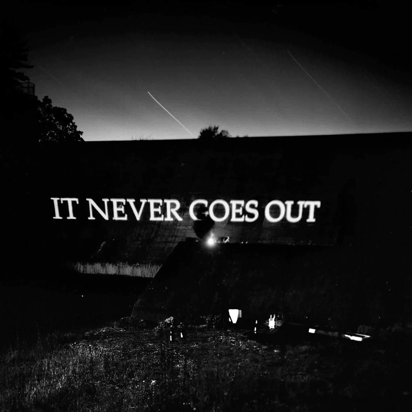 THE HOTELIER 'IT NEVER GOES OUT' LP - BLUE