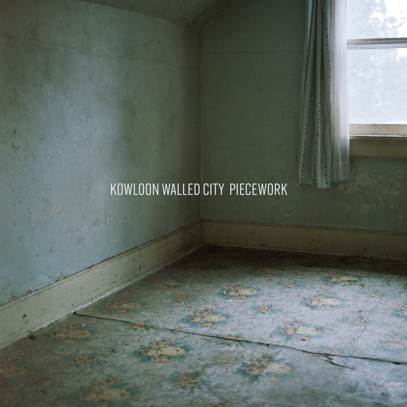 KOWLOON WALLED CITY 'PIECEWORK' LP - BLUE/WHITE