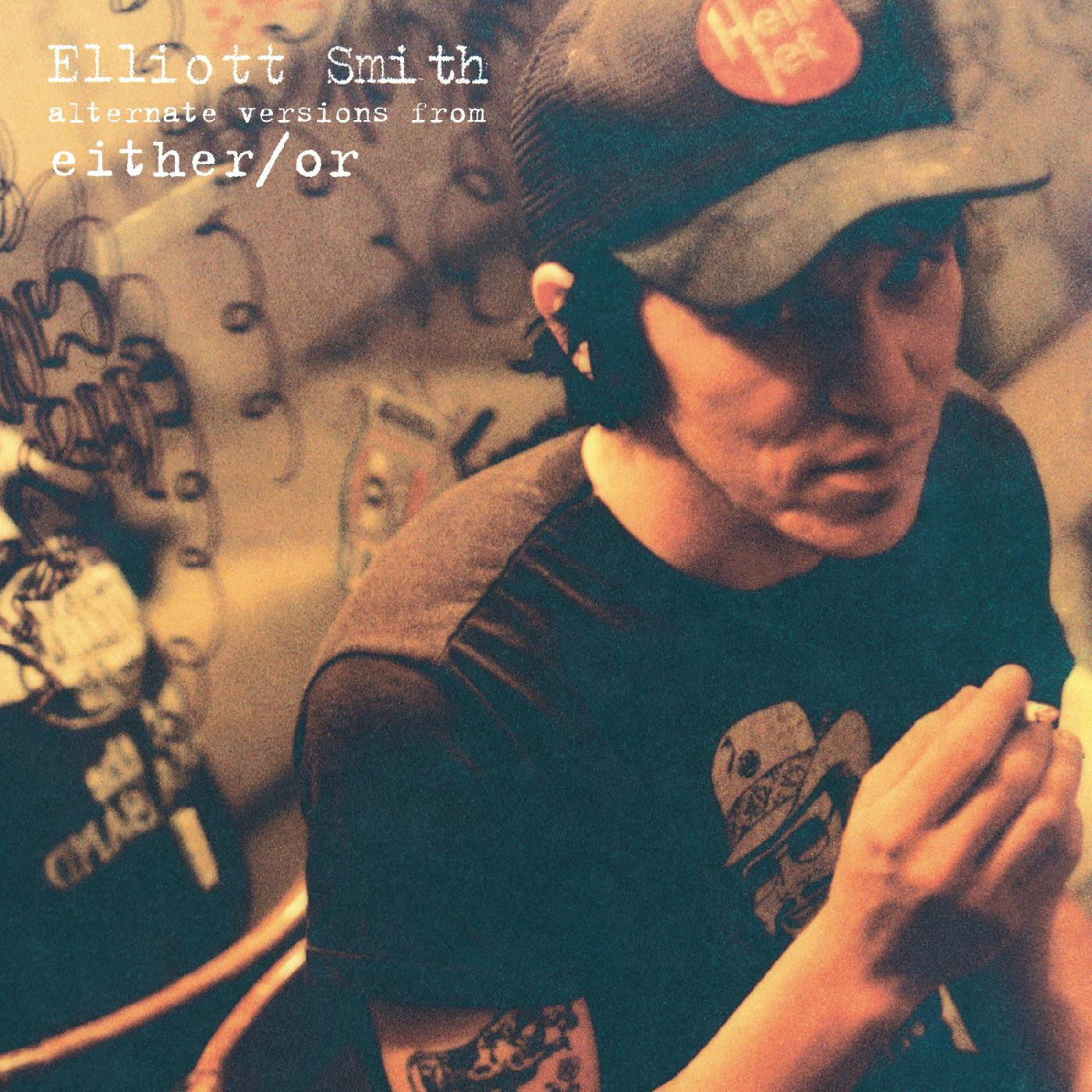 ELLIOTT SMITH 'EITHER/OR: ALTERNATIVE VERSIONS' 7" SINGLE - WHITE