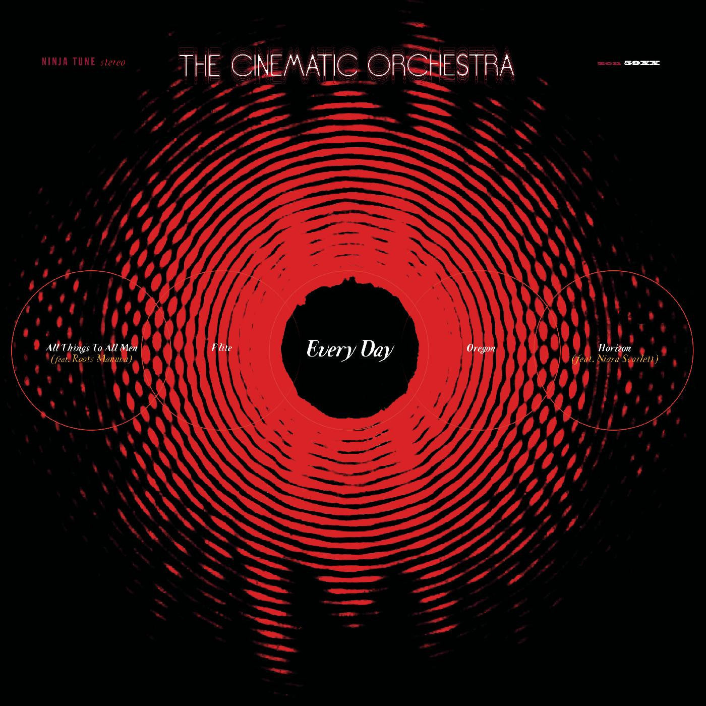 THE CINEMATIC ORCHESTRA 'EVERY DAY' 3LP - TRANSLUCENT RED