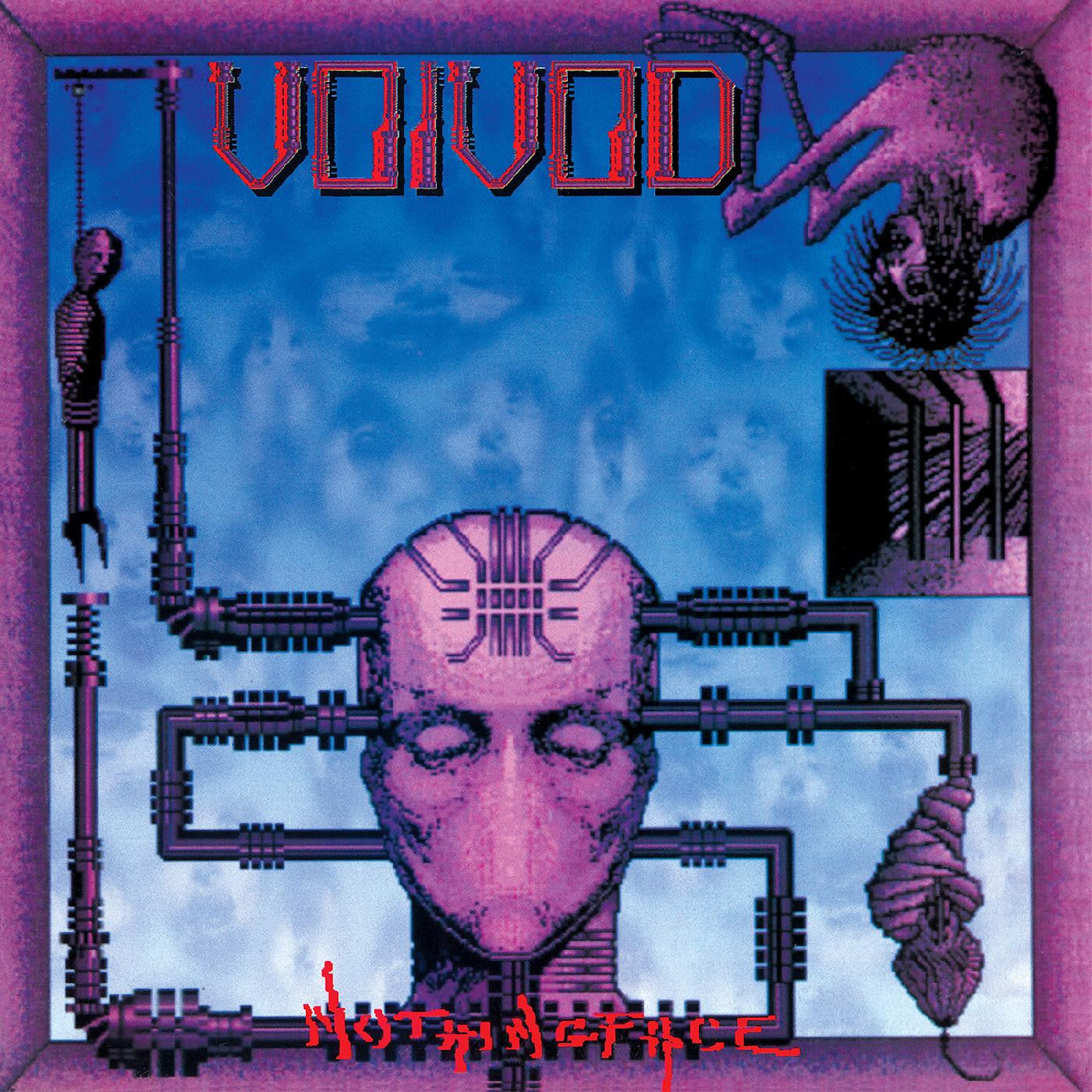 VOIVOD 'NOTHINGFACE' LP - METALLIC RED