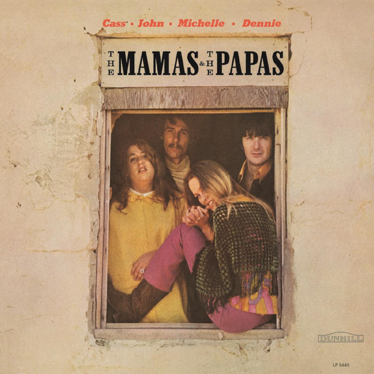 THE MAMAS AND THE PAPAS 'THE MAMAS AND THE PAPAS' LP - OPAQUE VIOLET
