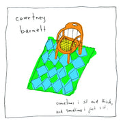 COURTNEY BARNETT 'SOMETIMES I SIT AND THINK, AND SOMETIMES I JUST SIT' LP - CLEAR/RED/YELLOW SPLATTER