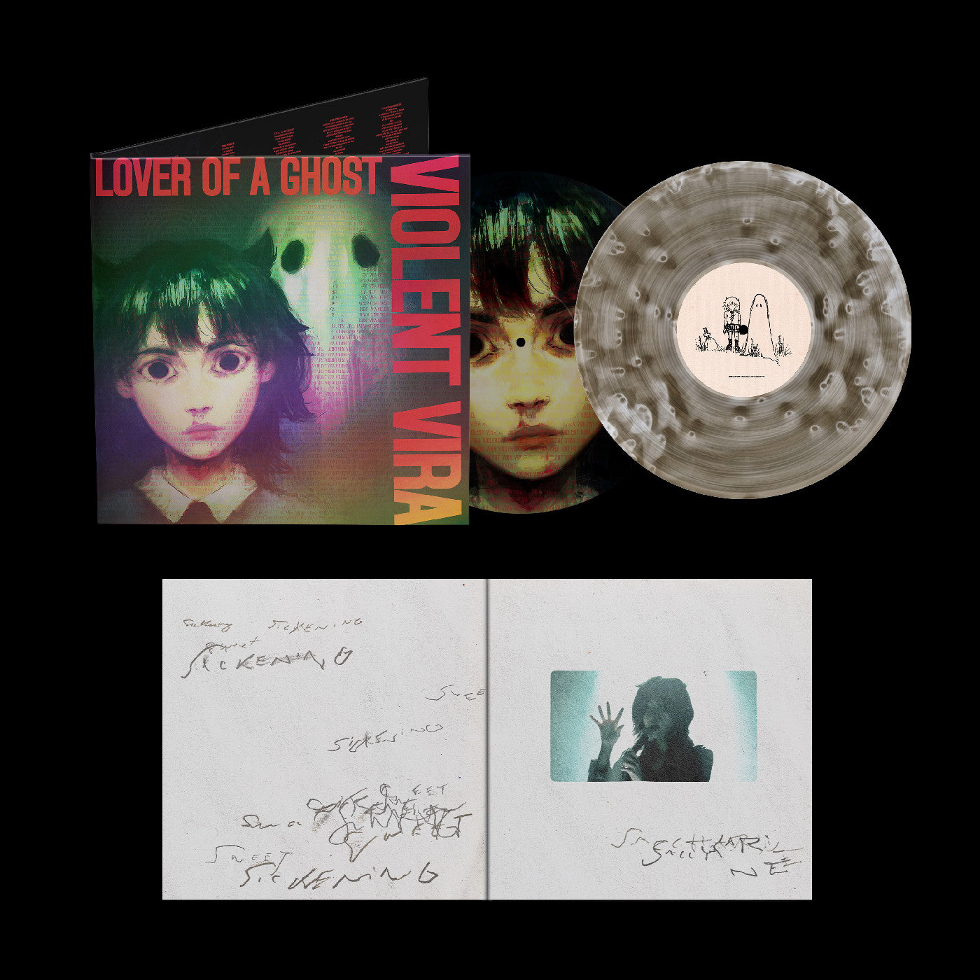 VIOLENT VIRA 'LOVER OF A GHOST' 2LP - PICTURE DISC/GHOSTLY