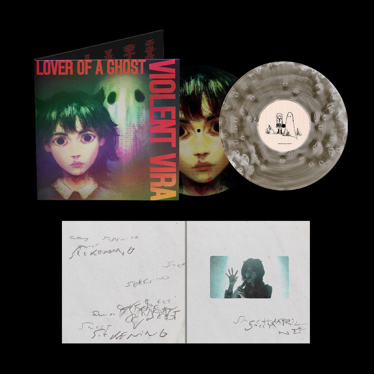 VIOLENT VIRA 'LOVER OF A GHOST' 2LP (Deluxe, Picture Disc & Ghostly Vinyl)