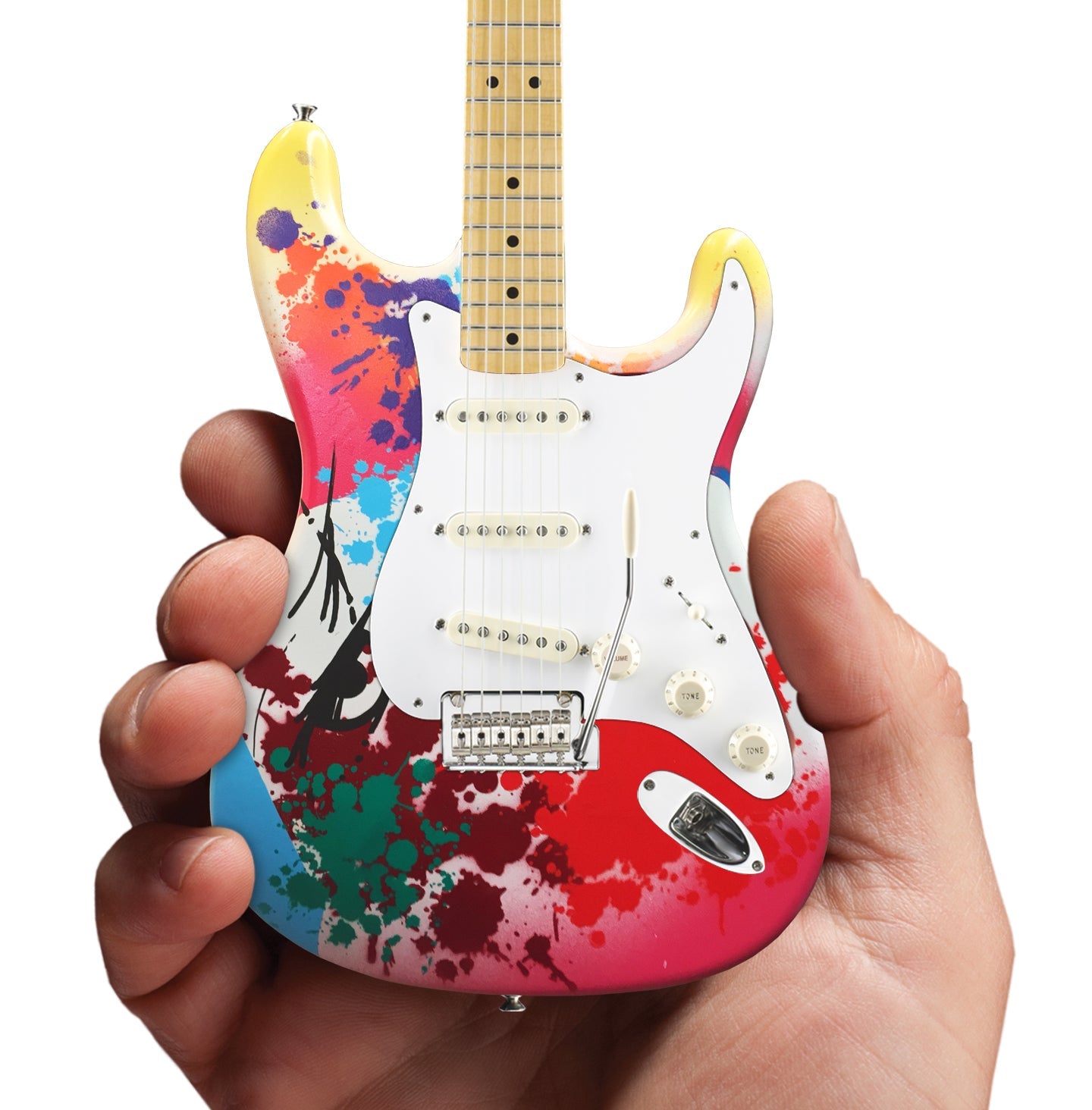 ERIC CLAPTON LIMITED-EDITION 2019 CROSSROADS GUITAR FESTIVAL CRASHOCASTER FENDER™ STRAT™ MINI GUITAR