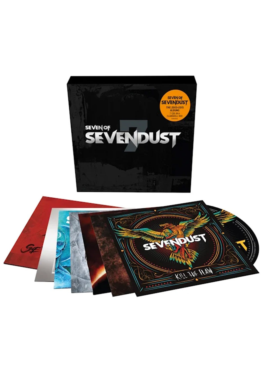 SEVENDUST 'SEVEN OF SEVENDUST' 7CD BOX SET – Veeps Inc