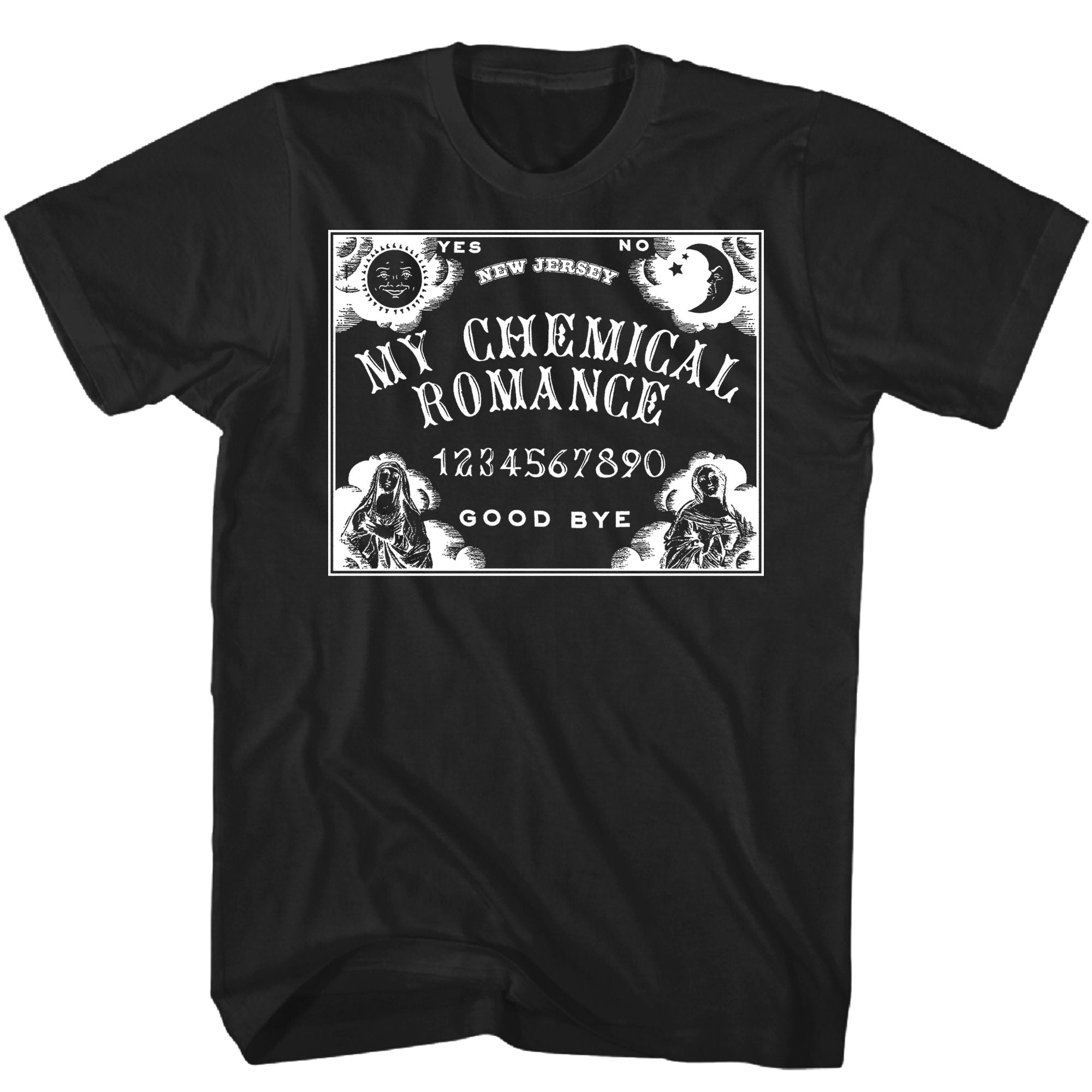 MY CHEMICAL ROMANCE OUIJA T-SHIRTS