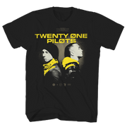 TWENTY ONE PILOTS BACK2BACK BLACK TEE