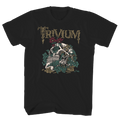 TRIVIUM SKELETON HEAD BLACK TEE