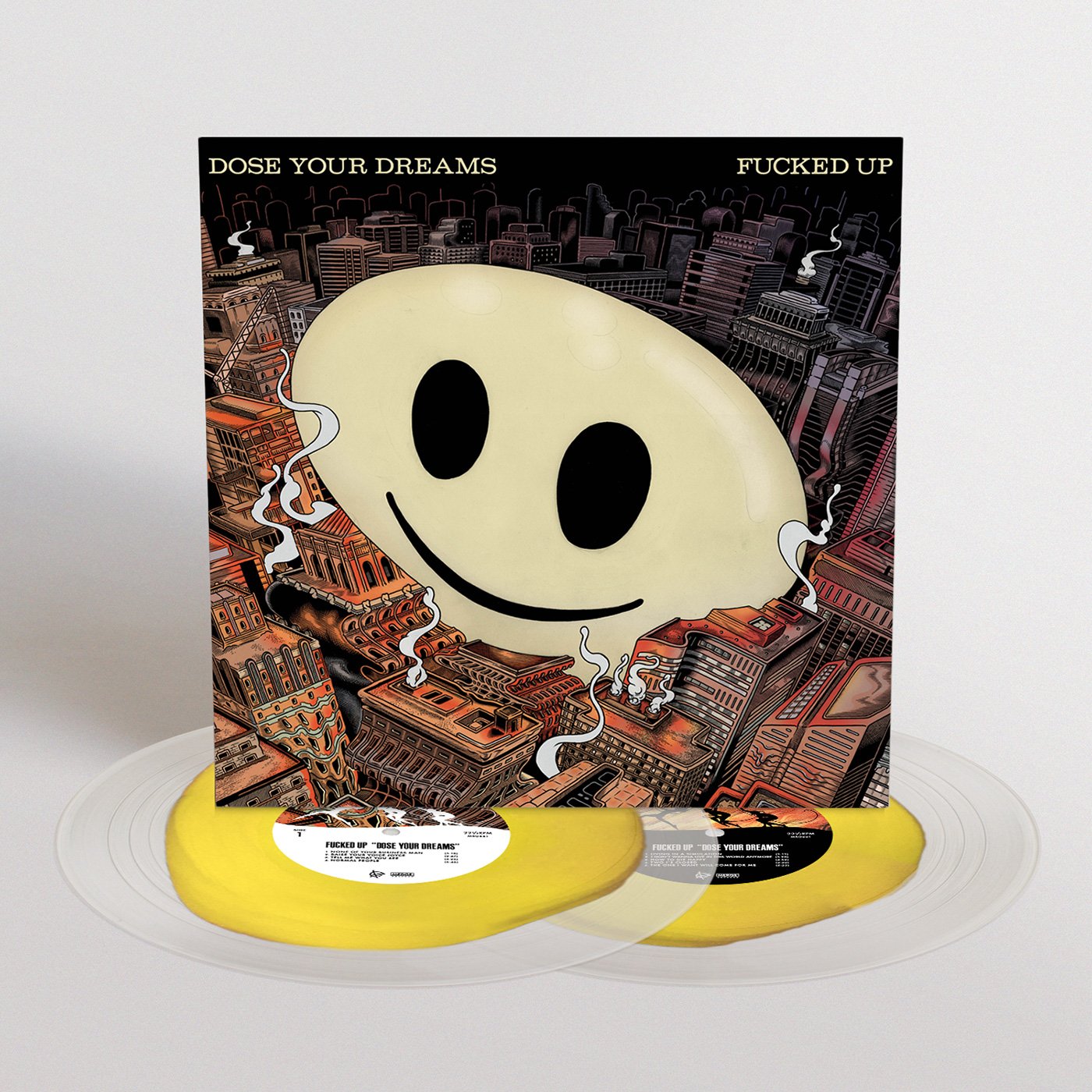 FUCKED UP 'DOSE YOUR DREAMS' 2LP - YELLOW