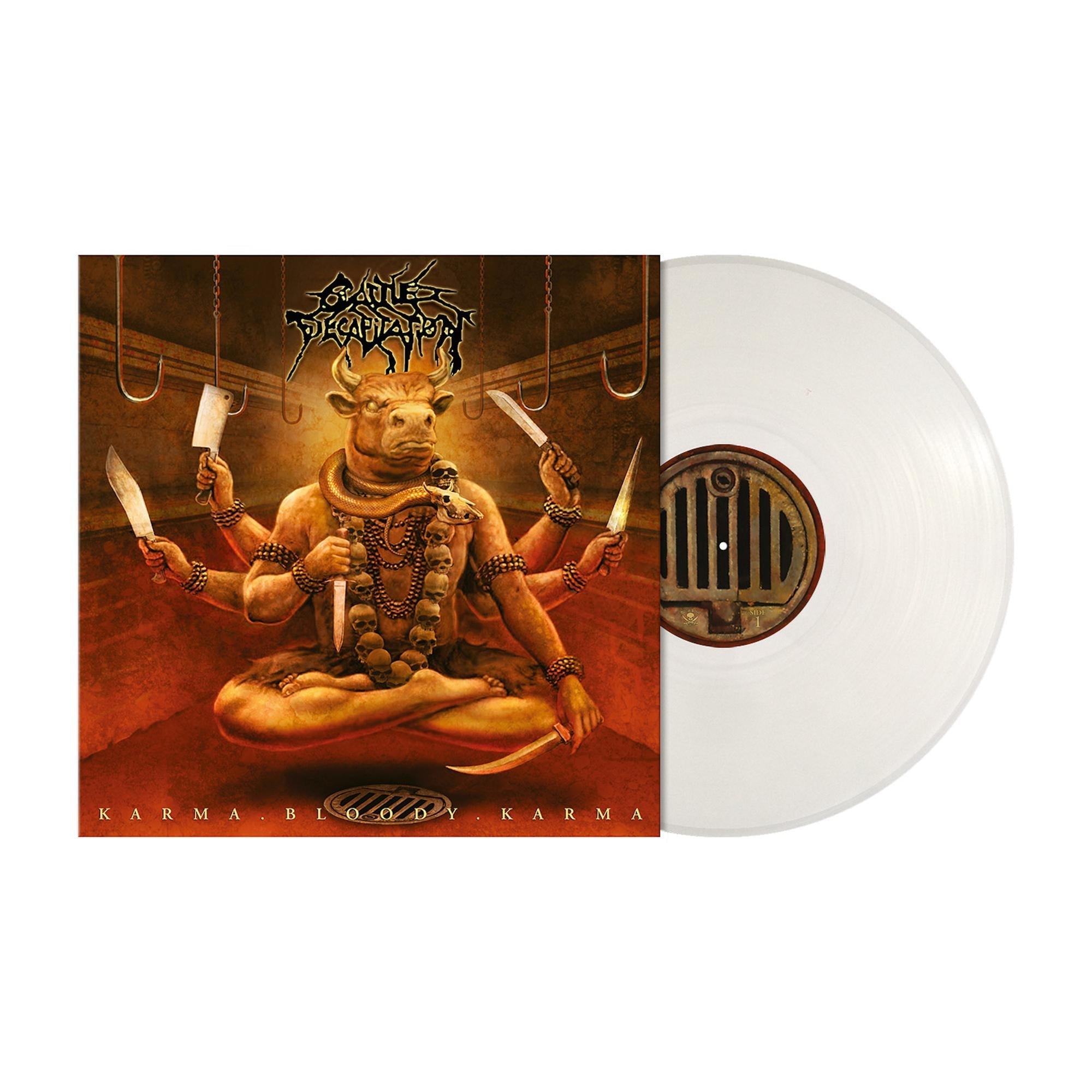 CATTLE DECAPITATION 'KARMA.BLOODY.KARMA' LP - WHITE