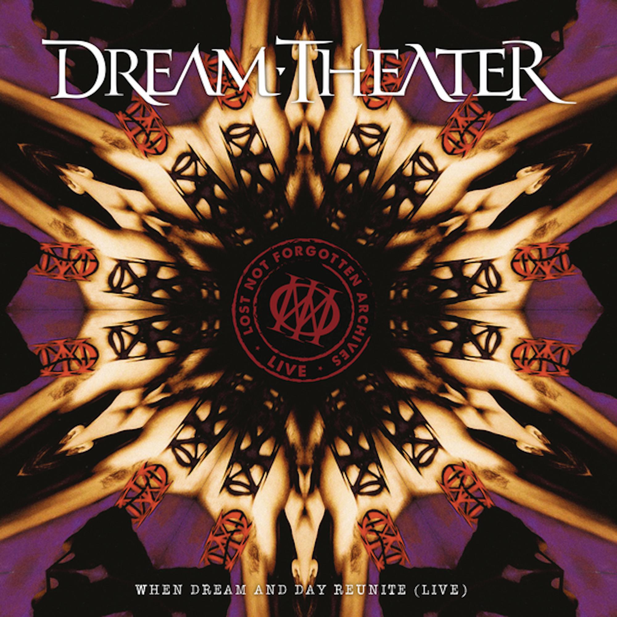 DREAM THEATER 'LOST NOT FORGOTTEN ARCHIVES: WHEN DREAM AND DAY REUNITE - LIVE' 2LP + CD - US VERSION - ORCHID