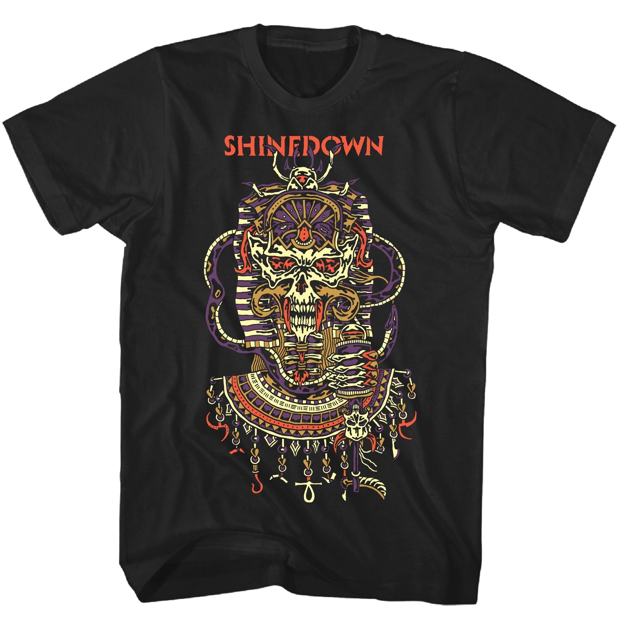 SHINEDOWN 'PLANET ZERO SKULL' T-SHIRT