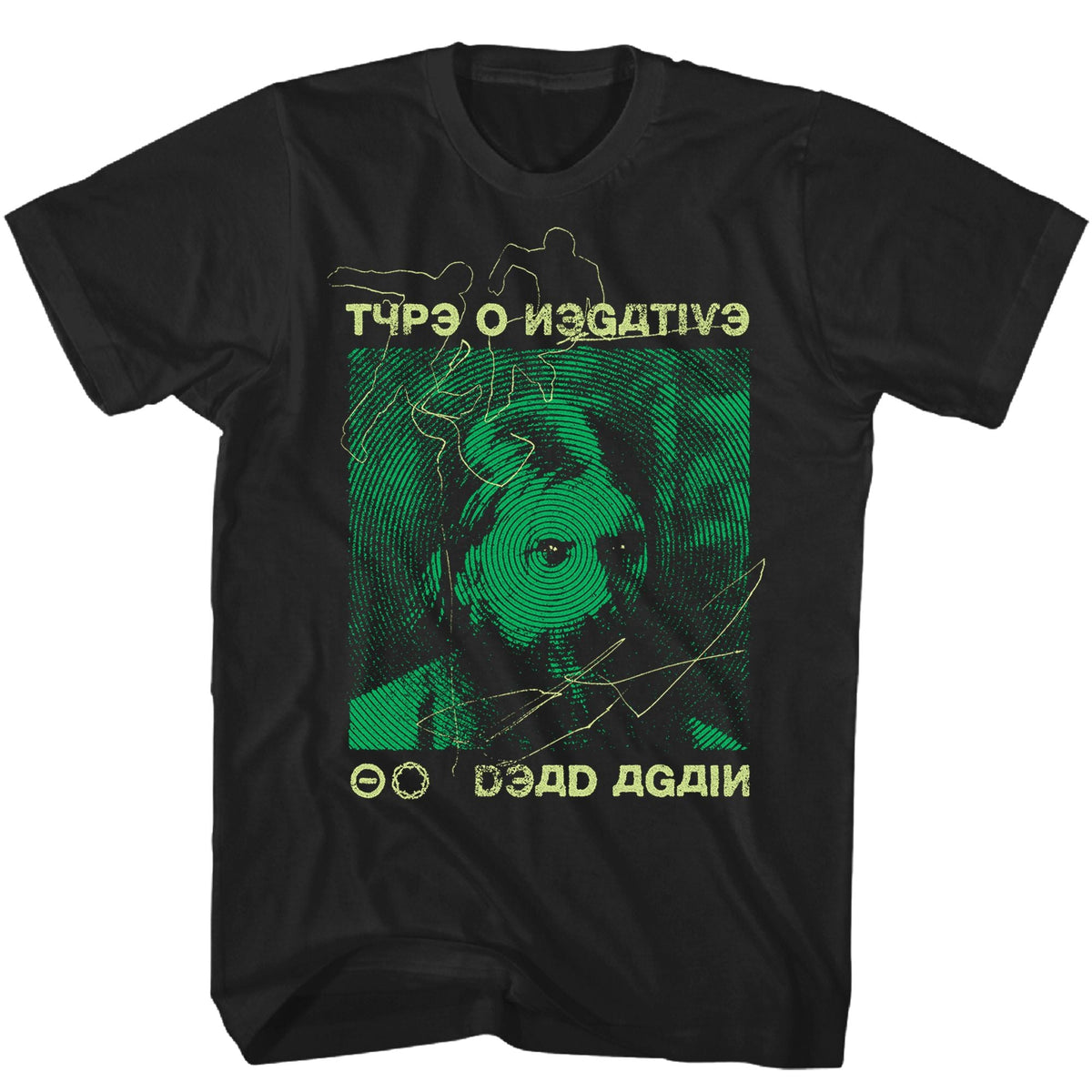 TYPE O NEGATIVE 'DEAD AGAIN OUTLINE' T-SHIRT