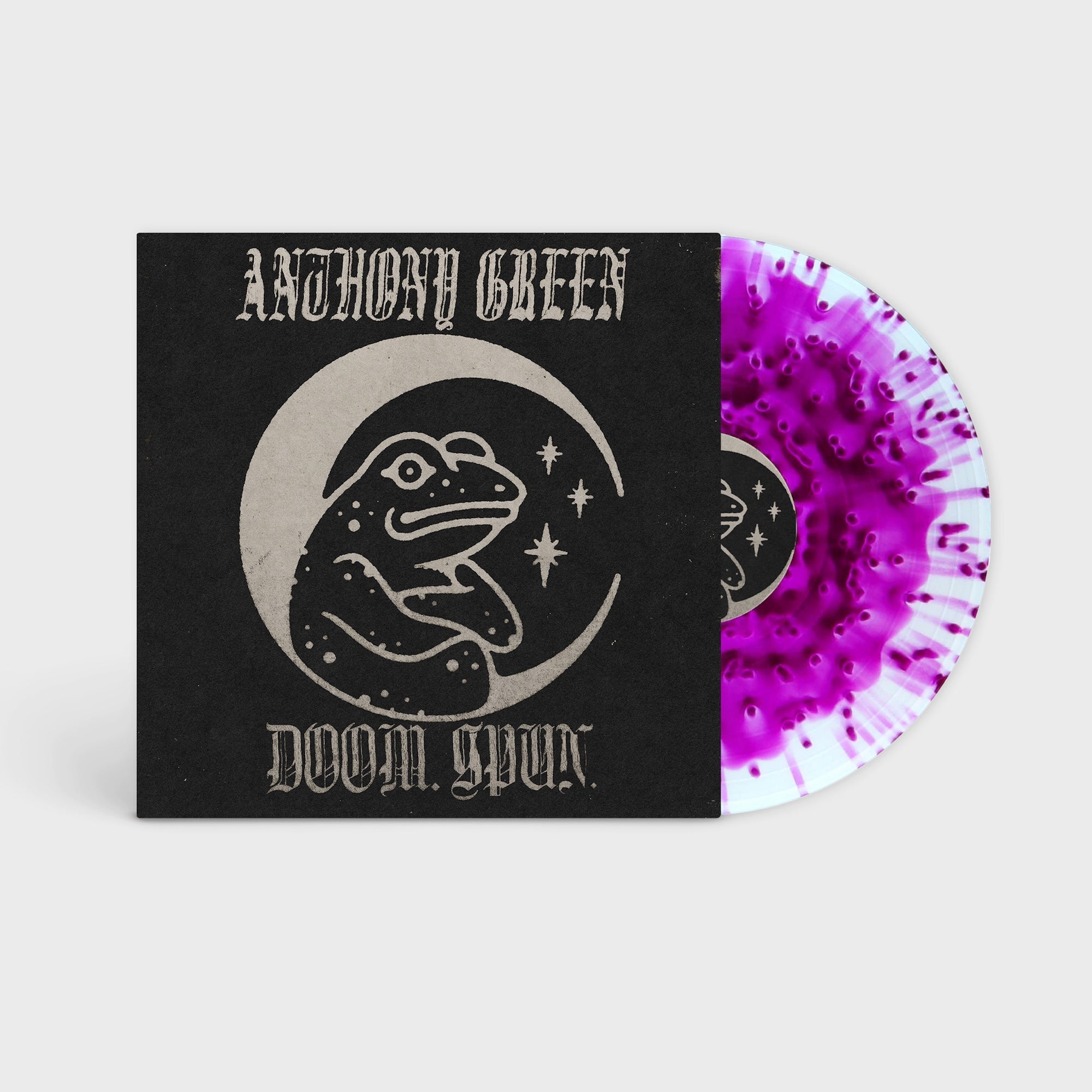 ANTHONY GREEN ‘DOOM. SPUN.’ LP - CLEAR/DEEP PURPLE/CLOUDY
