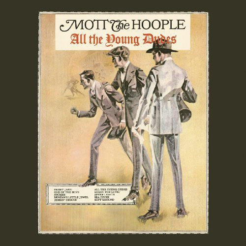 MOTT THE HOOPLE 'ALL THE YOUNG DUDES' LP - IMPORT