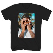 BURNA BOY PHOTO BLACK TEE