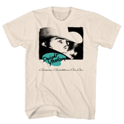 DWIGHT YOAKAM GUITARS AND CADILLACS ALBUM COVER FRT/BACK NATURAL T-SHIRT