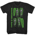 TYPE O NEGATIVE COFFIN T-SHIRTS