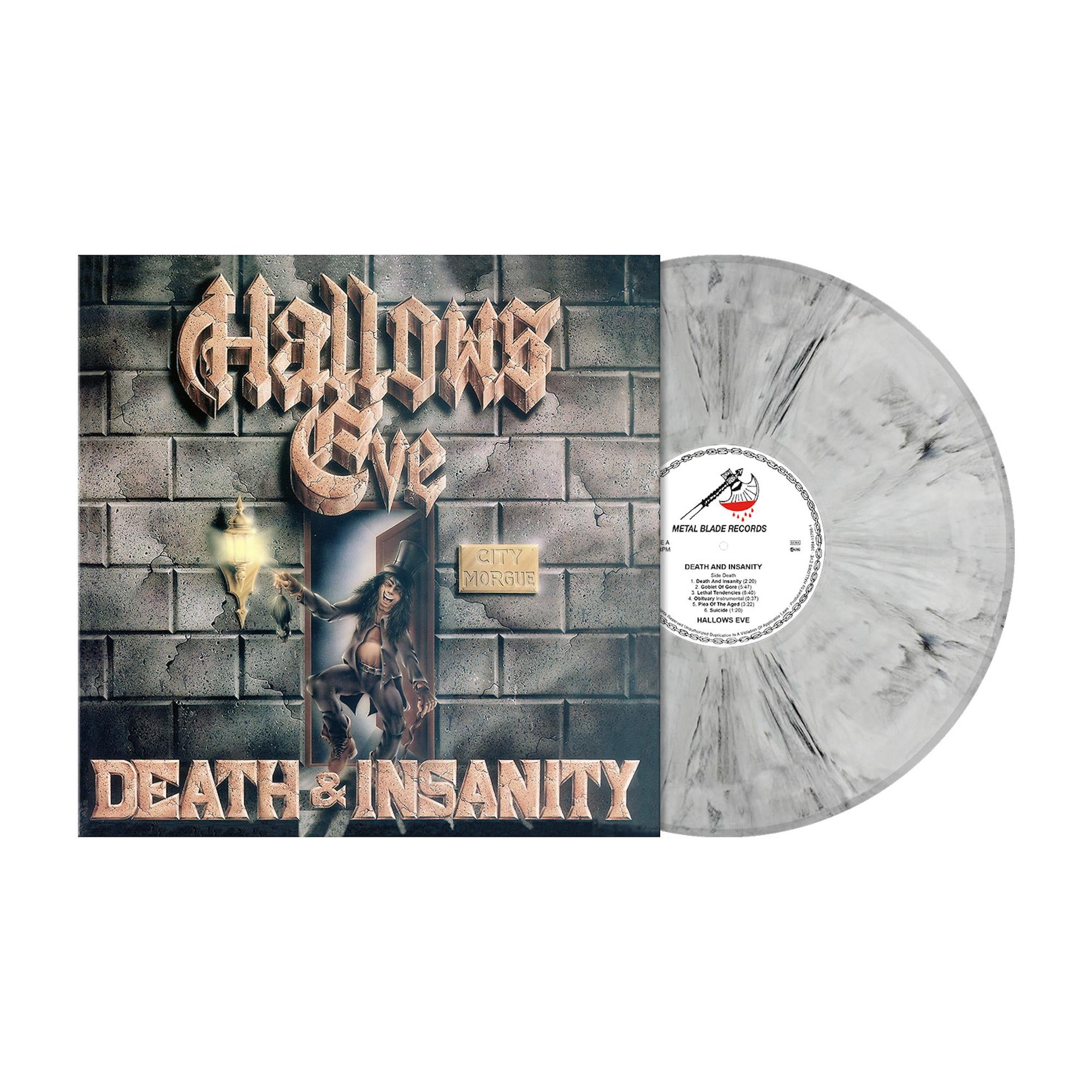 HALLOWS EVE 'DEATH AND INSANITY' LP - COLOR