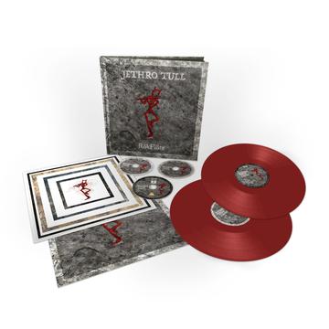 JETHRO TULL 'ROKFLOTE' 2LP, 2CD, & BluRay - DARK RED