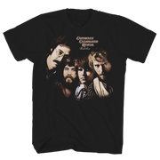 CREEEDANCE CLEARWATER REVIVAL PENDULUM ALBUM COVER BLACK T-SHIRT