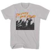 TWENTY ONE PILOTS LIVE SCRIBBLE GREY TEE