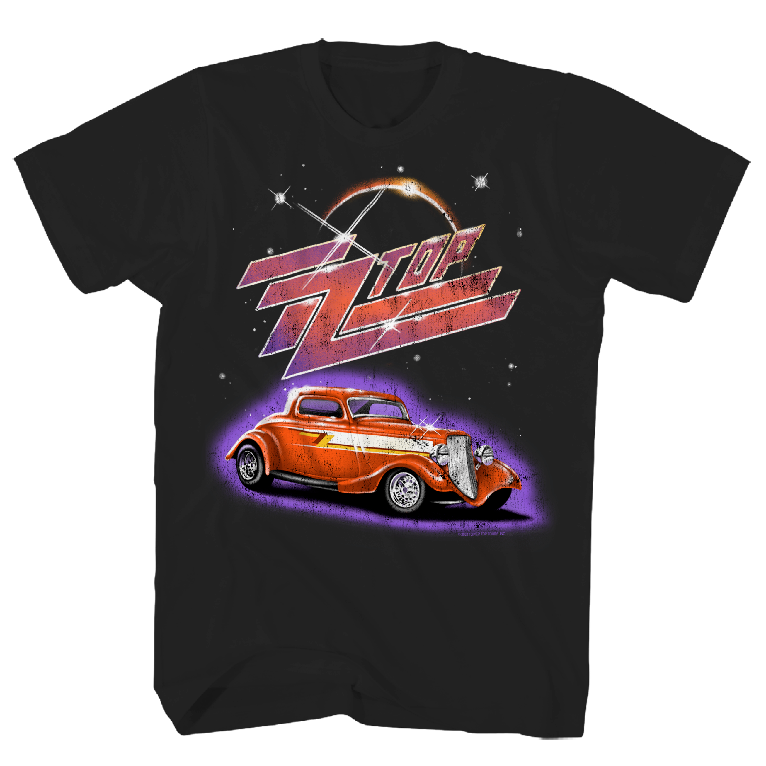 ZZ TOP ELIMINATOR BLACK TEE