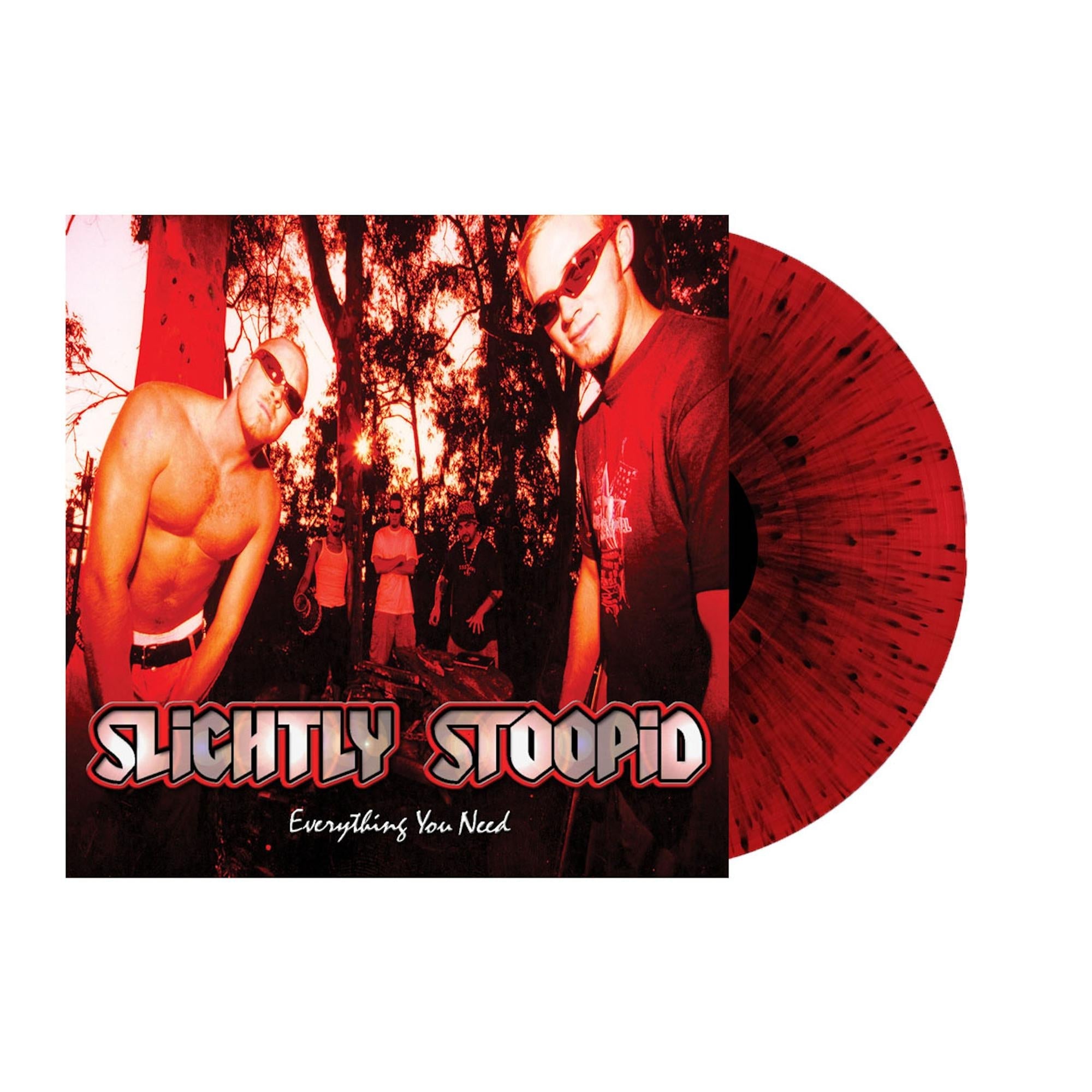 SLIGHTLY STOOPID 'EVERYTHING YOU NEED' LP - TRANSLUCENT RED/BLACK/SPLATTER (Translucent Red Black Splatter Vinyl)