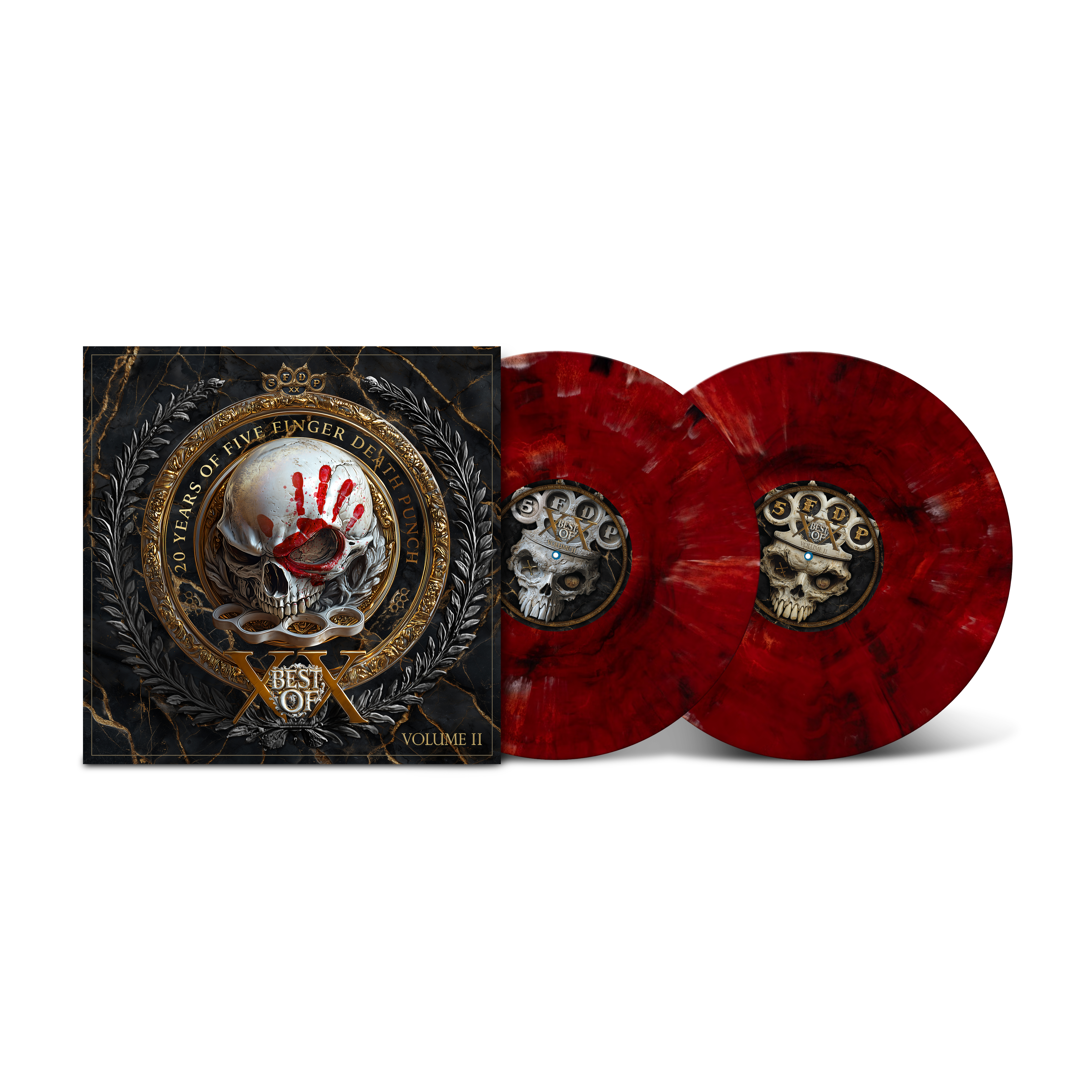 FIVE FINGER DEATH PUNCH ‘BEST OF (VOLUME 2)’ 2LP - LTD. 250 - BLOOD SMOKE