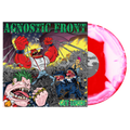 AGNOSTIC FRONT 'GET LOUD'  LP - RED/WHITE/INK SPOT