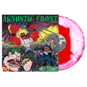 AGNOSTIC FRONT 'GET LOUD'  LP - RED/WHITE/INK SPOT