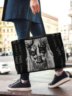POPPY - 'I DISAGREE' - OVERSIZED TOTE BAG