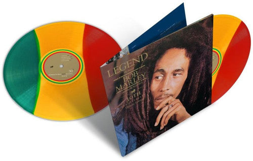BOB MARLEY 'LEGEND' 2LP - ANNIVERSARY EDITION - TRI-COLOR