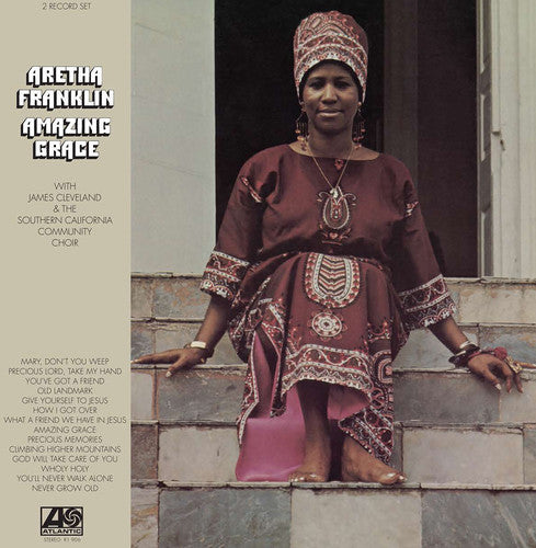 ARETHA FRANKLIN 'AMAZING GRACE' 2LP - BLACK