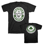 DROPKICK MURPHYS 'SHAMROCK AND ROLL CAPS' T-SHIRT