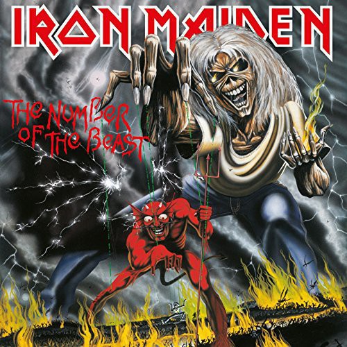 IRON MAIDEN 'NUMBER OF THE BEAST' LP - REMASTERED