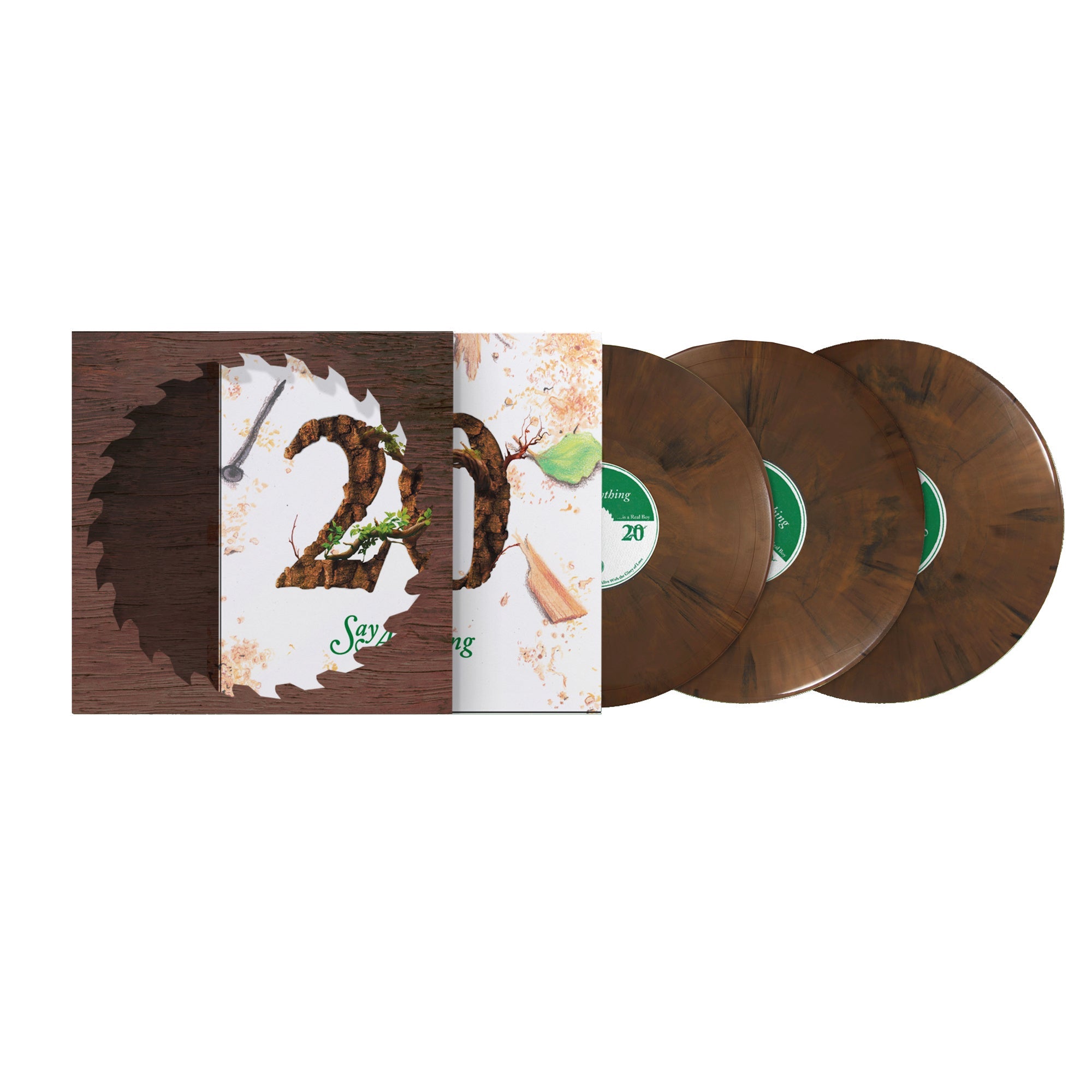 SAY ANYTHING 'IS A REAL BOY' 3LP (20th Anniversary, Brown Vinyl)