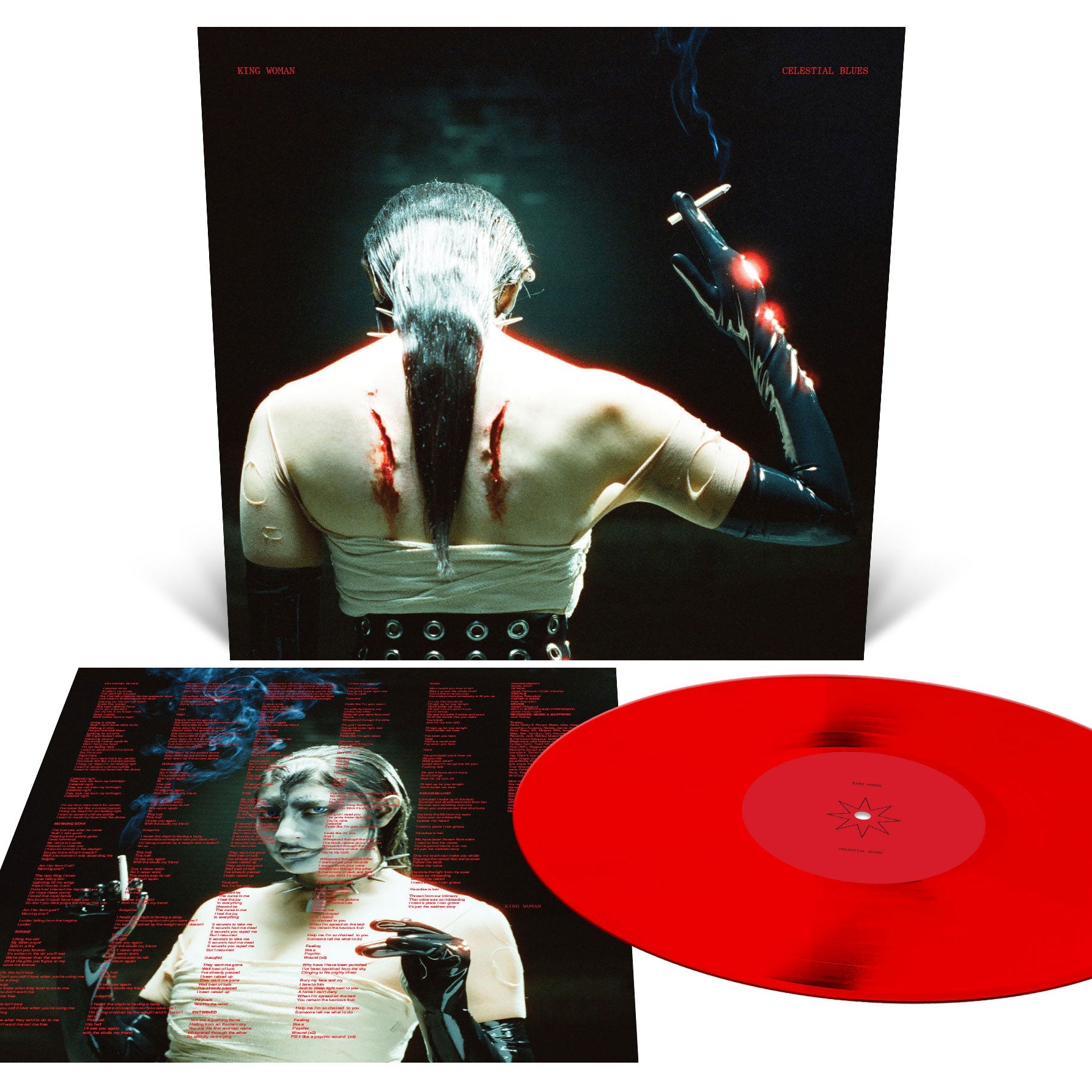 KING WOMAN 'CELESTIAL BLUES' LP - RED