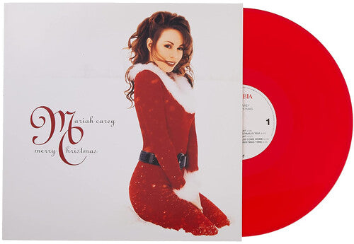 MARIAH CAREY 'MERRY CHRISTMAS' LP (Deluxe, Red Vinyl)