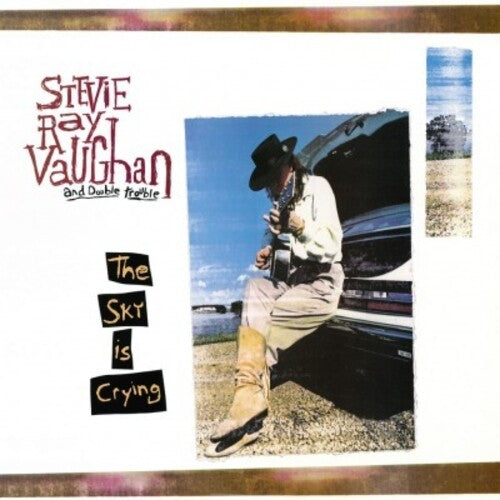 STEVIE RAY VAUGHAN 'SKY IS CRYING' LP - IMPORT - BLACK
