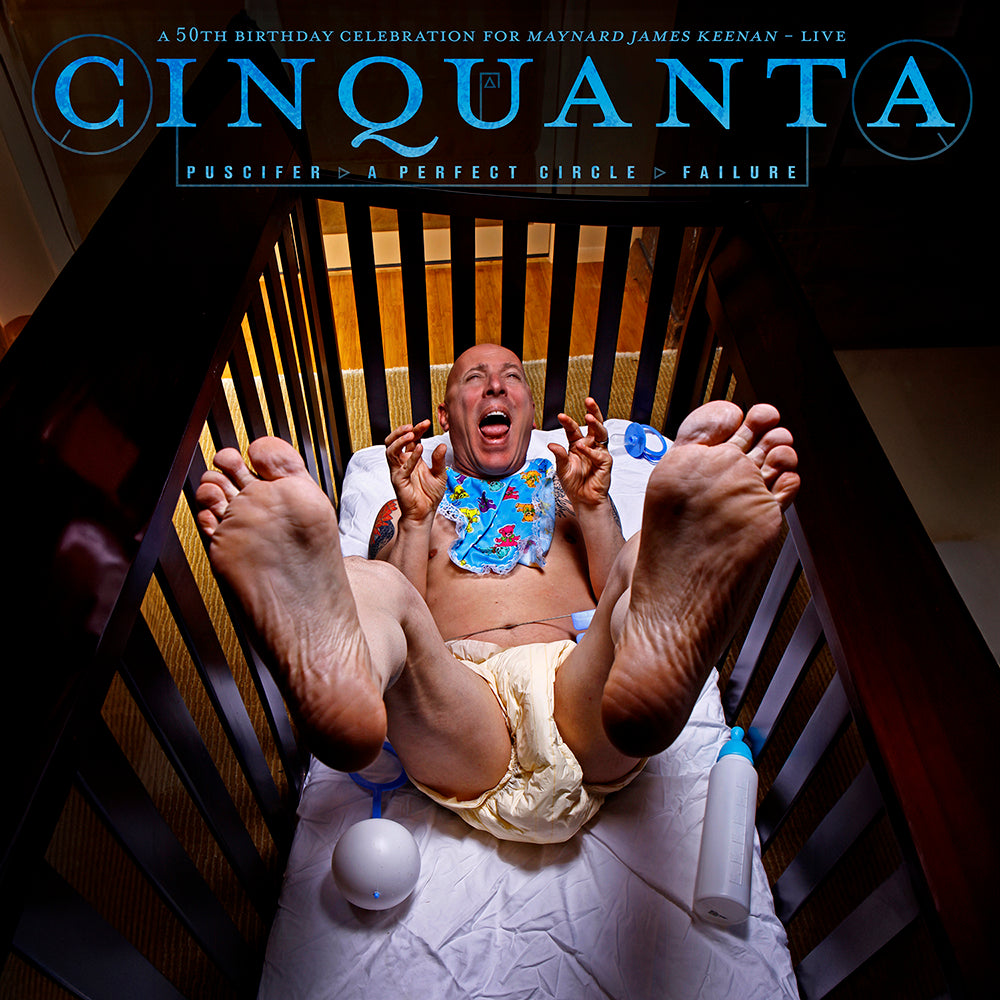 MAYNARD JAMES KEENAN ‘CINQUANTA’ 2CD - FT. PUSCIFER, A PERFECT CIRCLE, AND FAILURE